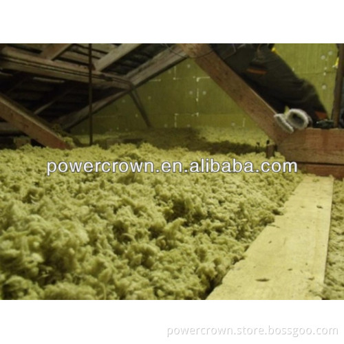 hot sale rockwool insulation price material mineral wool in bag packing